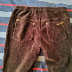 Velour pants